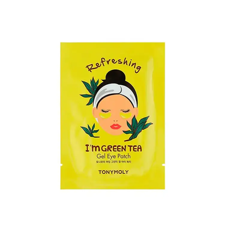 I'M Green Tea Parches de hidrogel hidrata contorno de ojos