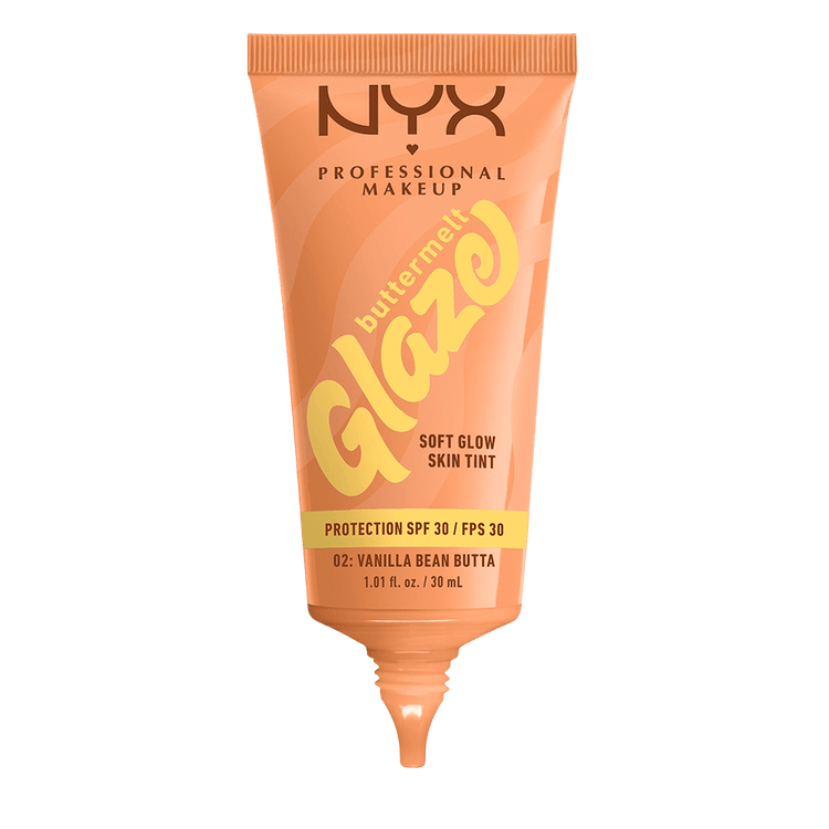 Glaze Tint - Base de maquillaje, protección con SPF 30 y acabado ligero