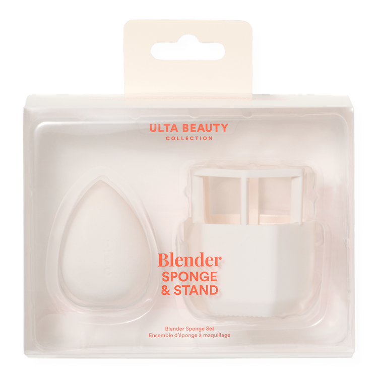 Blender Sponge & Stand Esponja mezcladora y soporte ideal para almacenar