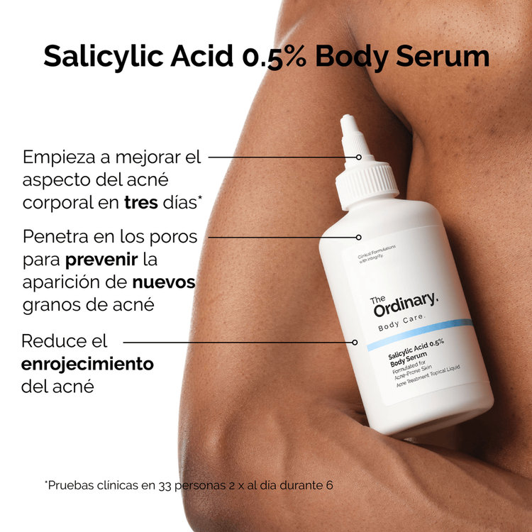 Salicylic Acid 0.5% Body - Suero corporal, reduce imperfecciones y suaviza
