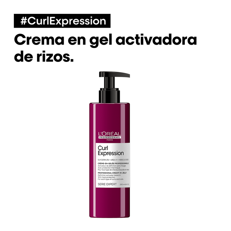 Curl Expression - Crema, define rizos, hidrata y reduce frizz