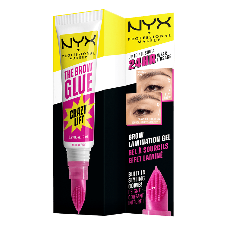 The Super Brow Glue Delineador de cejas ultra fijante