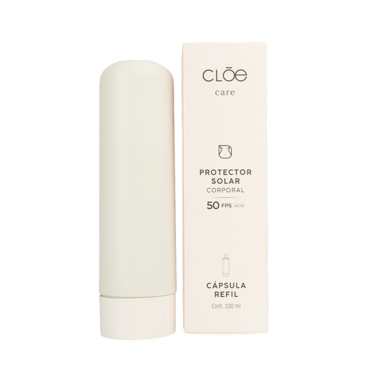 Cápsula Refill - Protector solar corporal, con FPS 50
