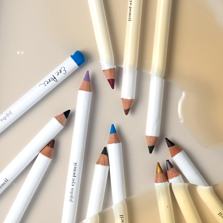 Lápiz de ojos con jojoba - Lápiz para ojos, de larga duración