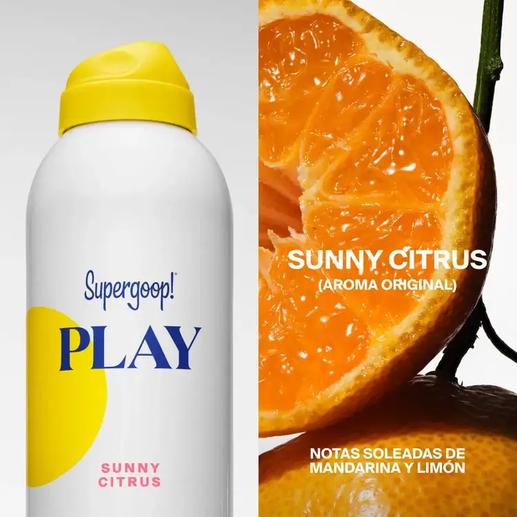 Play Antioxidant Sunny Citrus - Body mist, con 50 SPF