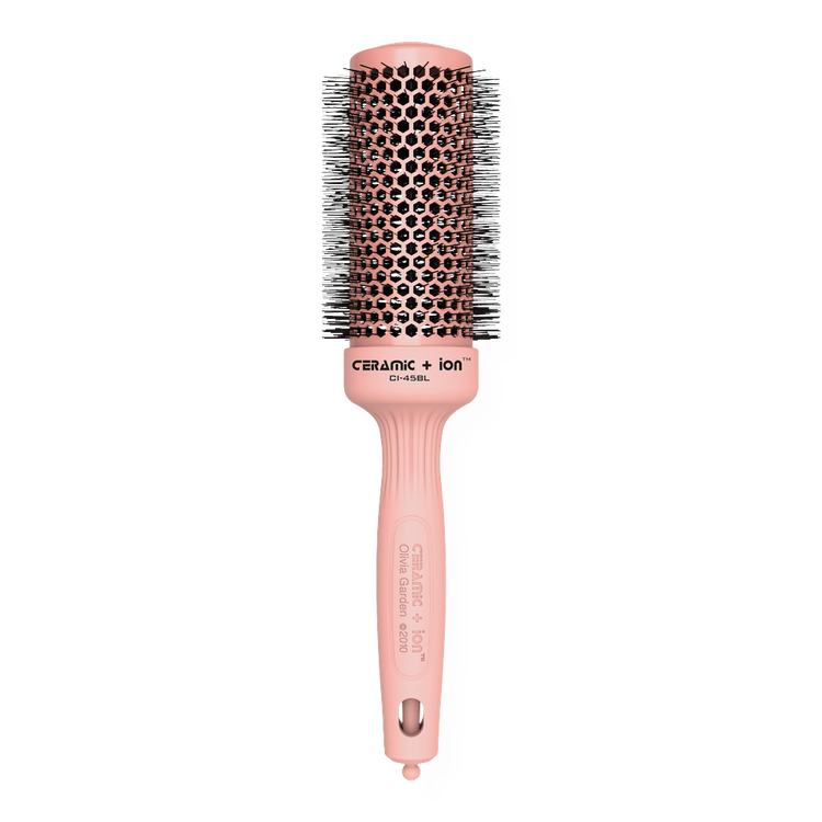 Ceramic + Ion Blossom Thermal - Cepillo para cabello, estilizado rápido y constante