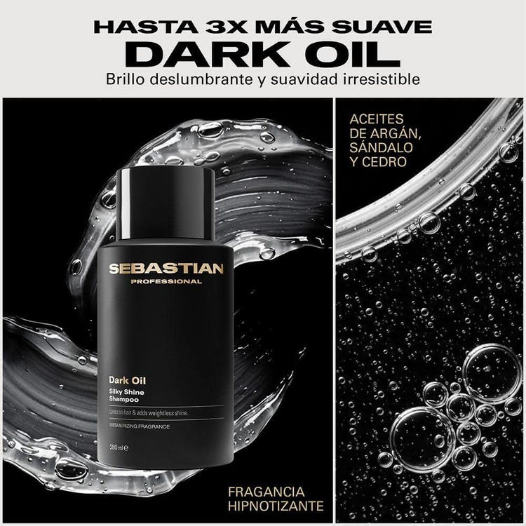 Dark Oil - Shampoo, brillo y suavidad
