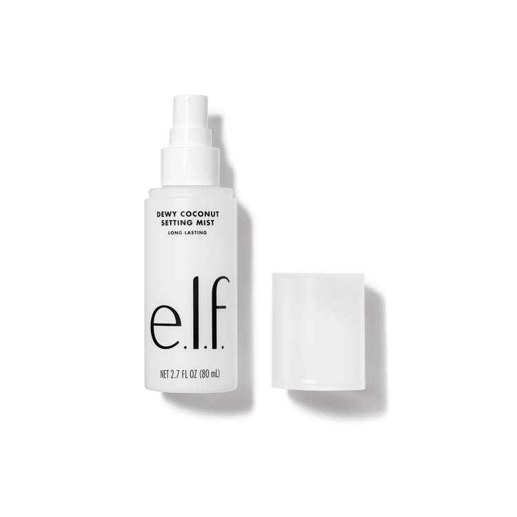 e.l.f. Dewy Coconut Setting Mist Infusión de coco húmedo spray fijador de maquillaje