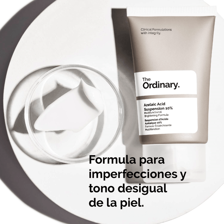 Azelaic Acid 10% - Suspensión facial iluminadora, mejora tono y textura