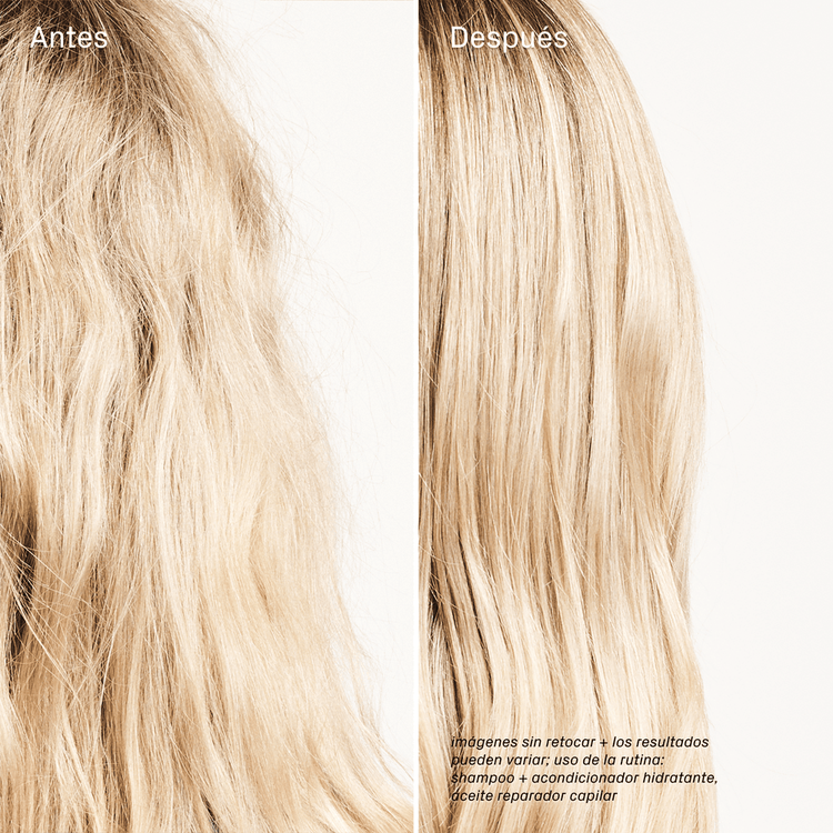 Riquísima - Shampoo hidratante, repone la hidratación