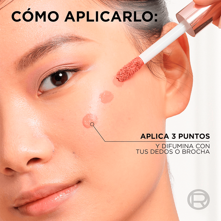 Lumi Le Blush - Rúbor líquido, color vibrante y acabado glowy