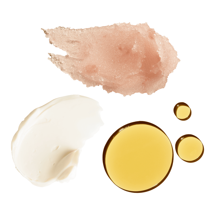 Glow All Over Body - Set de regalo, exfoliante + aceite + hidratante