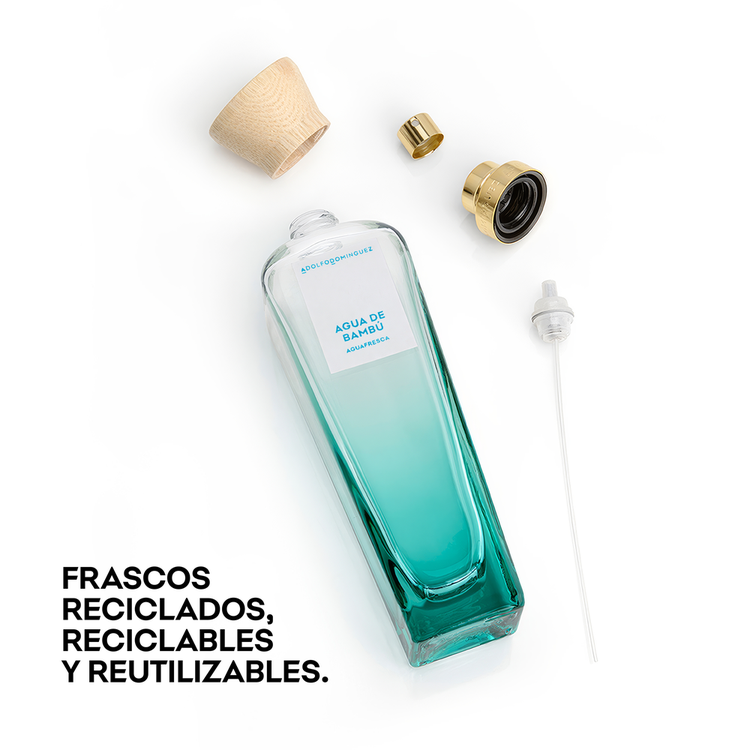Agua De Bambú - Eau de Toilette, sonreir desde el alma, ligera, luminosa
