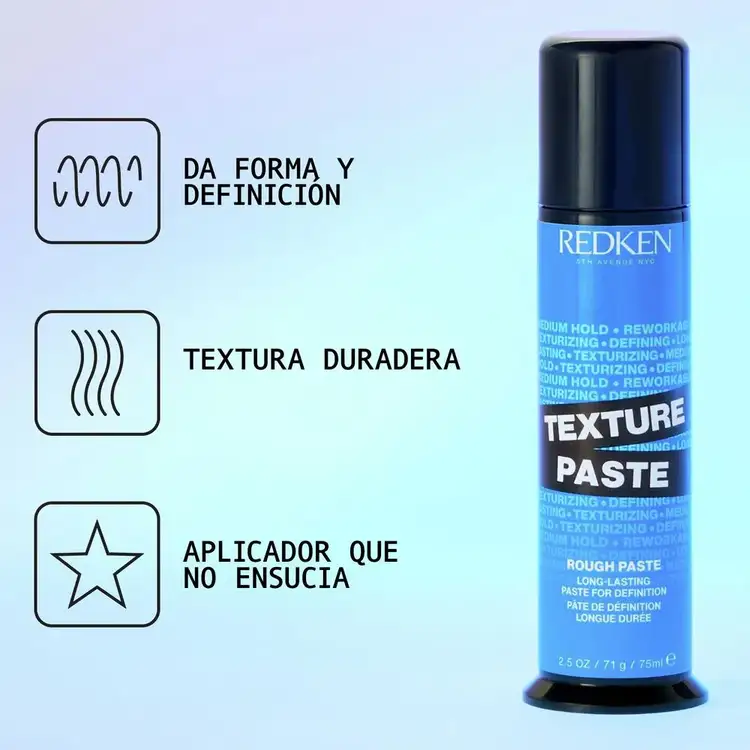 Styling - Pasta texturizante, duración media con efecto moldeable