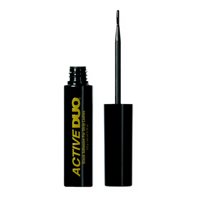 Active Duo Black Adhesive for Strip Lashes Adhesivo para pestañas con pincel negro de larga duración