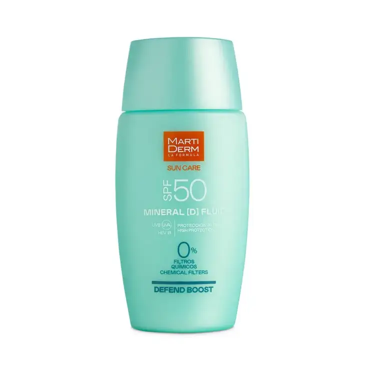 SPF 50 Mineral D Protector solar protección solar con prebióticos