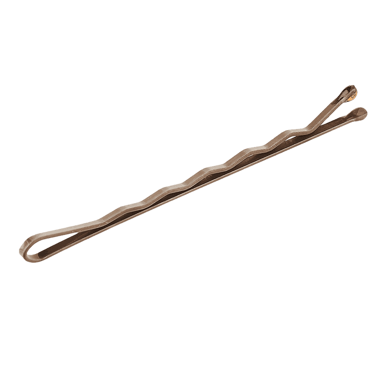 Scunci - Pasadores con estuche color café