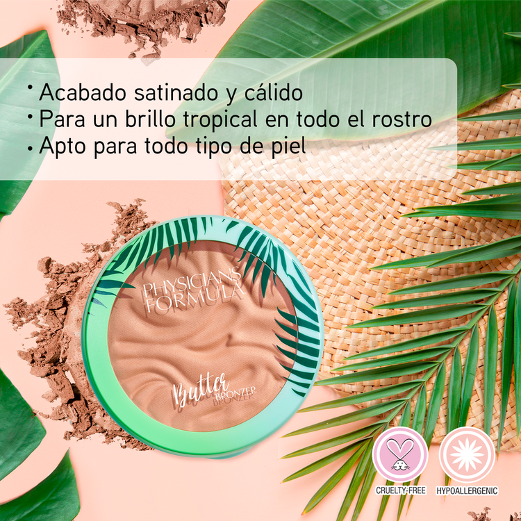 Murumuru Butter Bronzer acondiciona e hidra la piel