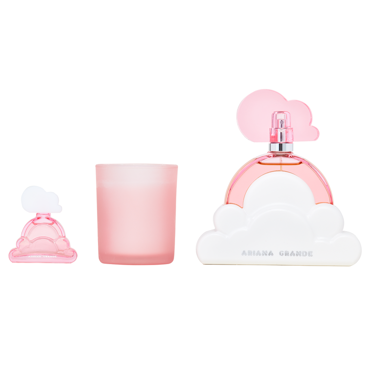 Cloud Pink - Set de regalo, Eau de Parfum 100 ml, Mini 7.5 ml, Vela 100 gr
