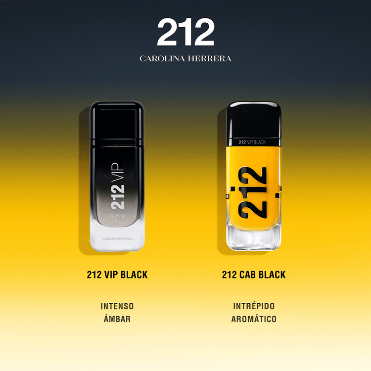 212 VIP Black Cab - Eau de Parfum, Fragancia para Hombre