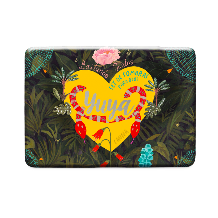 Paleta de sombras de larga duración