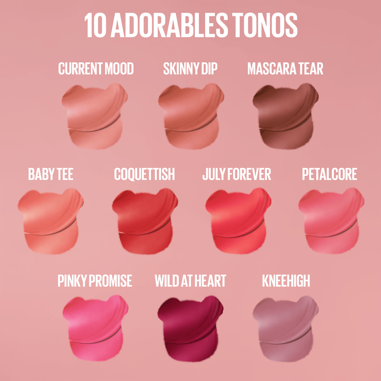 Super Stay Teddy Tint - Tinta para labios, de larga duración