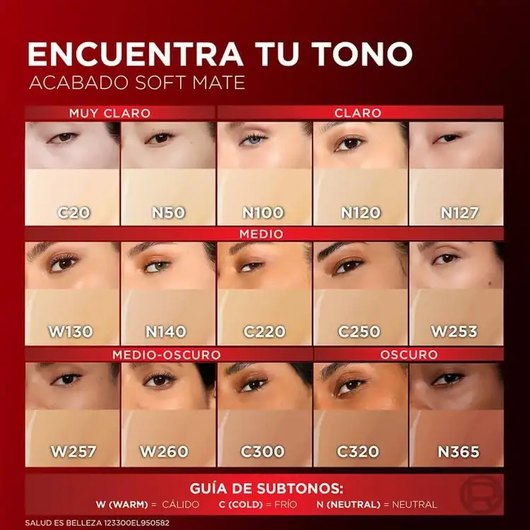 Infallible 24h Fresh Wear - Cushion Foundation, base de maquillaje de alta cobertura y acabado mate, 11 ml
