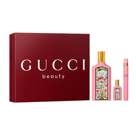 Flora Gorgeous Gardenia - Set de regalo, Eau de Parfum 100 ml + Spray 10 ml + Mini 5 ml