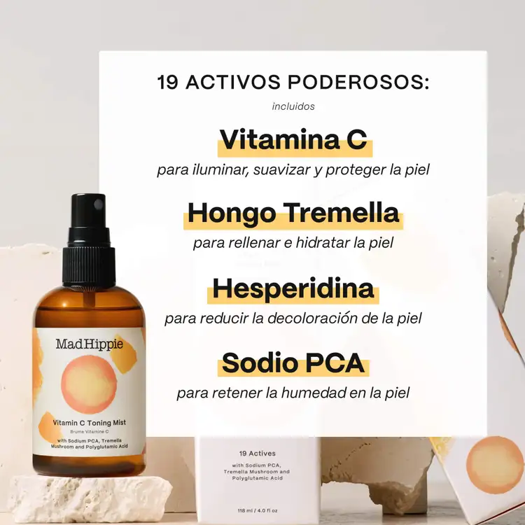 Vitamin C - Mist tonificante, nutre la piel