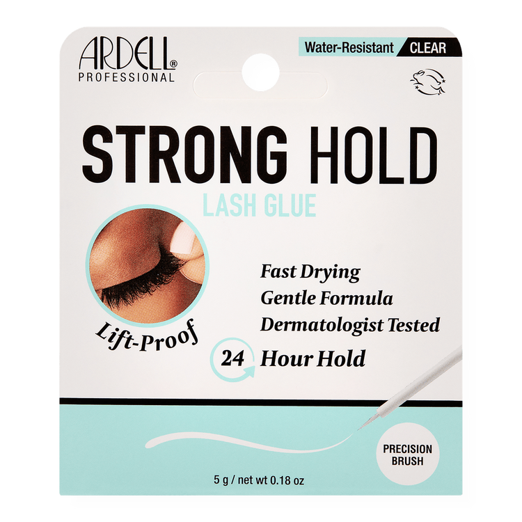 Strong Hold Clear Adhesive Lash Glue For Striplash Adhesivo transparente de fijación fuerte