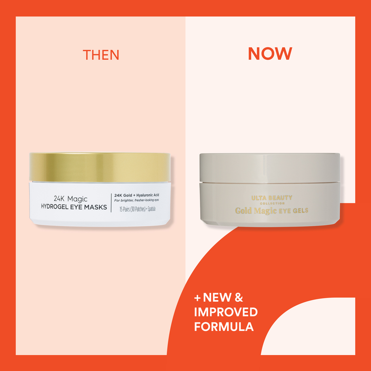 Gold Magic Geles para ojos reduce las ojeras y la hinchazón