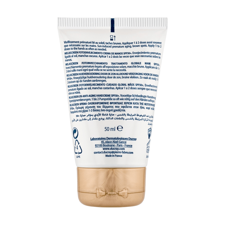 Melascreen Protector solar cuidado antimanchas y antiarrugas con fps 50+