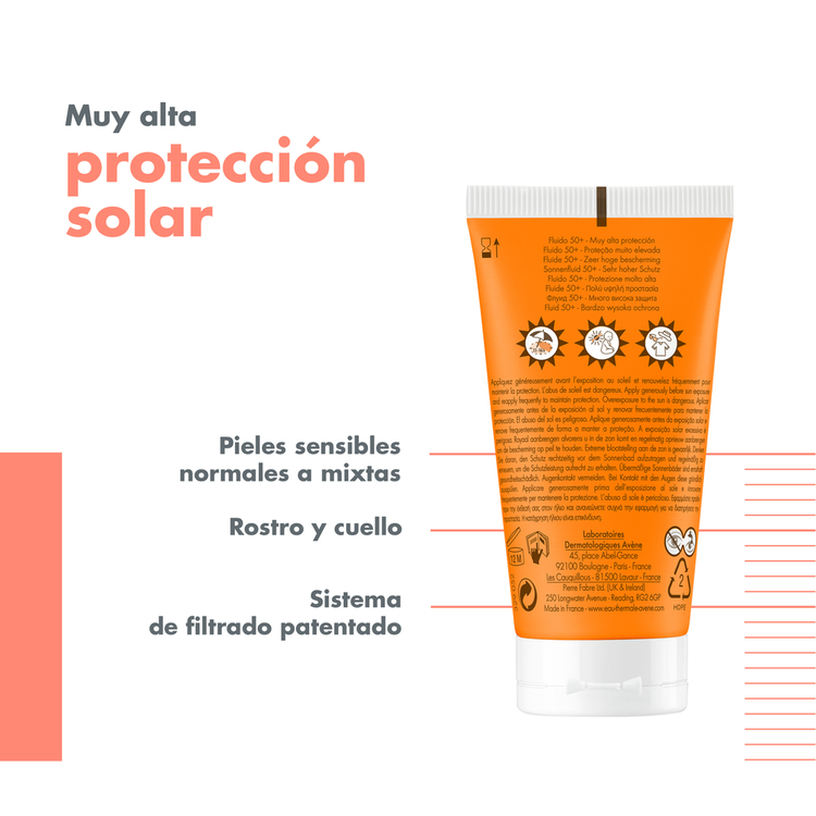 Fluido Ligero Protector solar reduce manchas causadas por luz azul