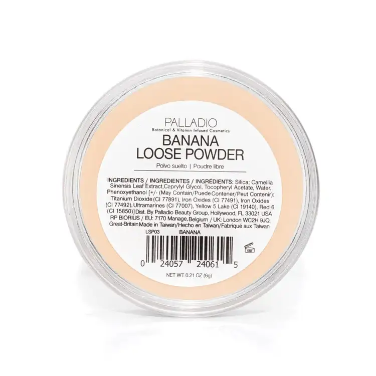 4Ever + Ever Banana Loose Powder Polvos sueltos de plátano polvos sueltos de plátano