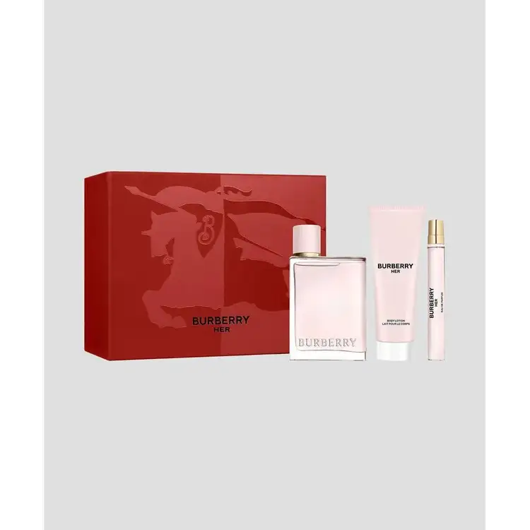 Her Women - Set de regalo, Eau de Parfum 100ml + Body Lotion 75ml + PS 10ml