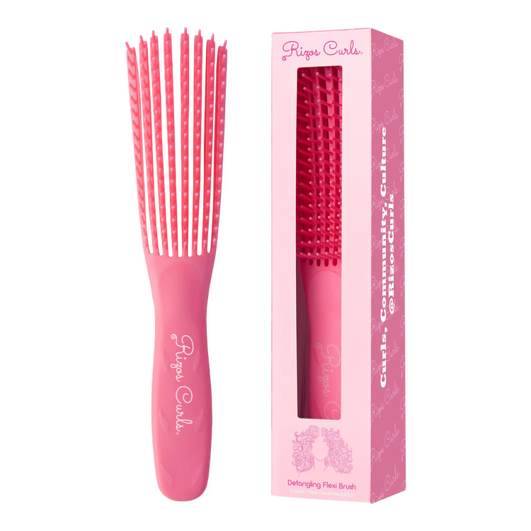 Pink Detangling Flexi Cepillo desenreda rizos