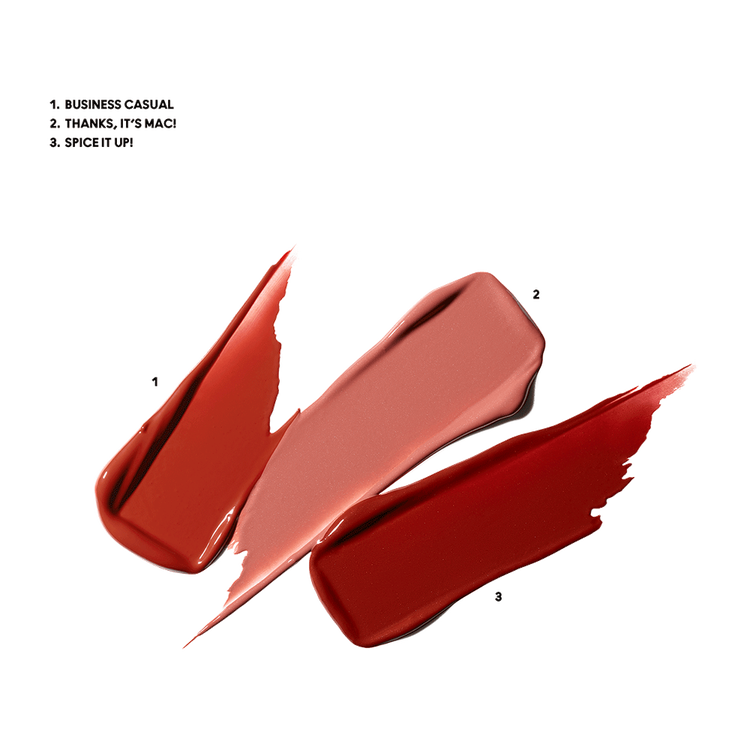 Wildest Gleams Mini Lustreglass Lip Trio - Set de tres labiales mini Lustreglass mini