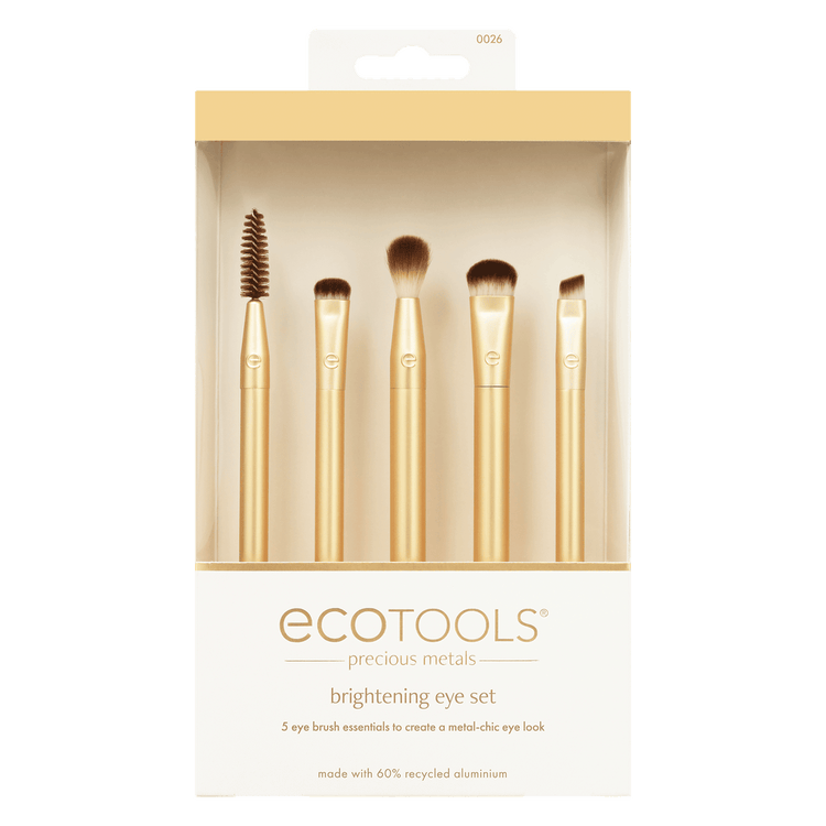 Brightening Eyes - Set de brochas para ojos, con 5 piezas