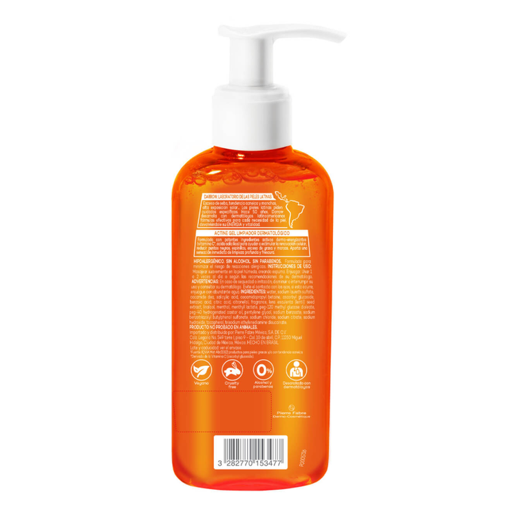 Actine Gel de limpza resultados desde la primera aplicación