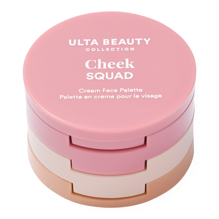 Cheek Squad - Paleta de rubor, bronceador e iluminador, fórmula ligera y cremosa