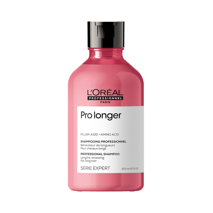Pro Longer - Shampoo, cabello más largo, grueso, brillante, sin frizz