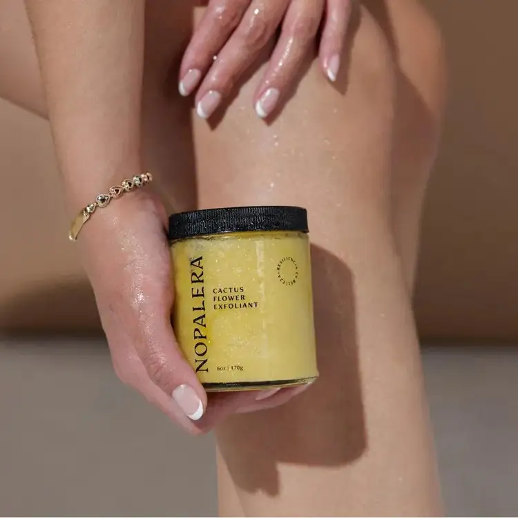 Mandarina Exfoliante corporal suave e hidratante