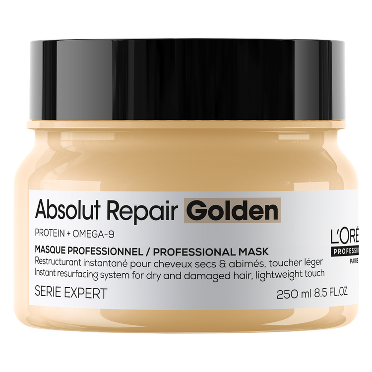Absolut Repair Gold - Mascarilla, reduce el daño en el cabello