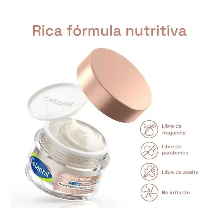 Healthy Renew Crema de noche disminuye líneas de expresión y arrugas finas