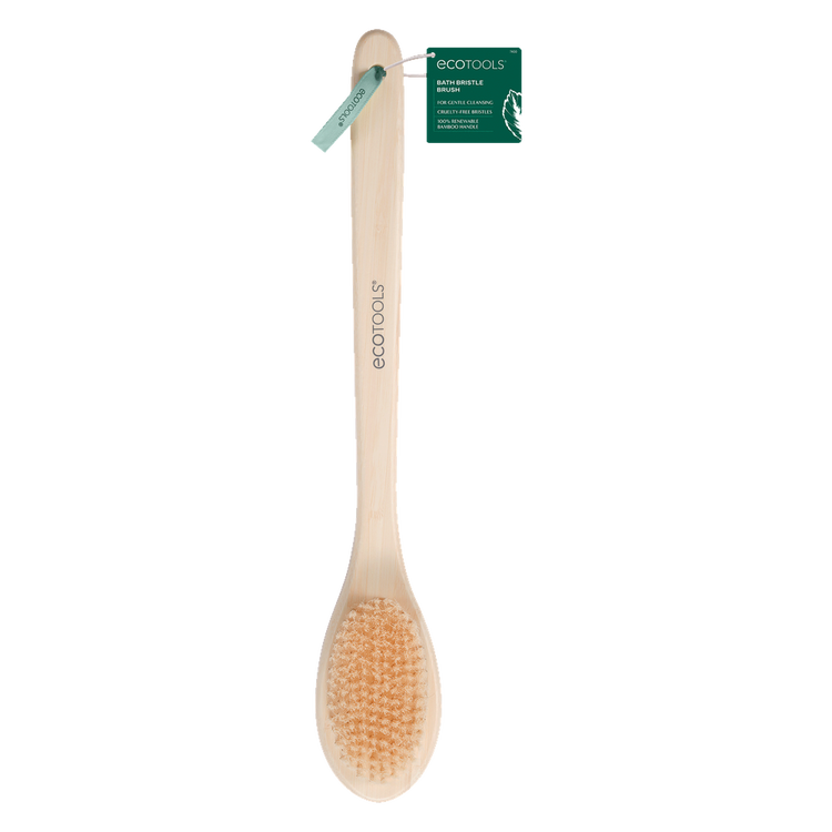 Eco Tools Bristle Bath Brush - Cepillo con esponja, para ducha