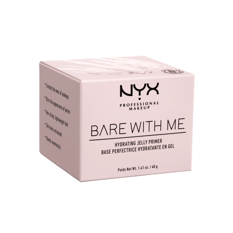 Bare With Me Hydrating Jelly Primer extiende la duración del maquillaje