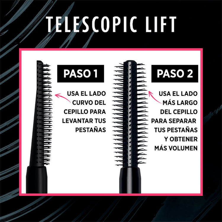 Telescopic Lift - Máscara de pestañas, pestañas más largas