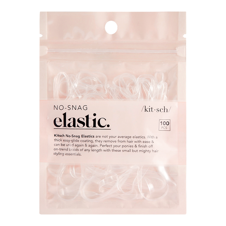 Clear No-Snag Elastics Gomas elásticas resistente a enredos