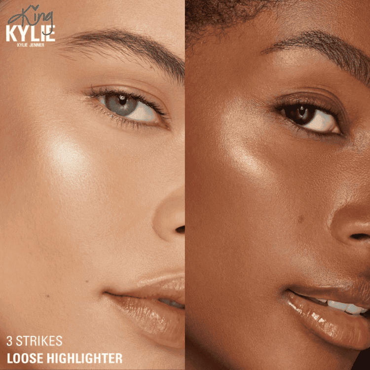 Kylie Cosmetics King Kylie Collection - Loose Powder Highlighter, iluminador en polvo