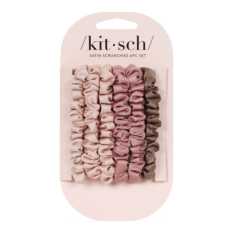 Satin Ultra Petite Hair Scrunchies Scrunchies para cabello ideal para peinados